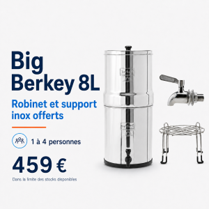 Pack rentrée Big Berkey 8L